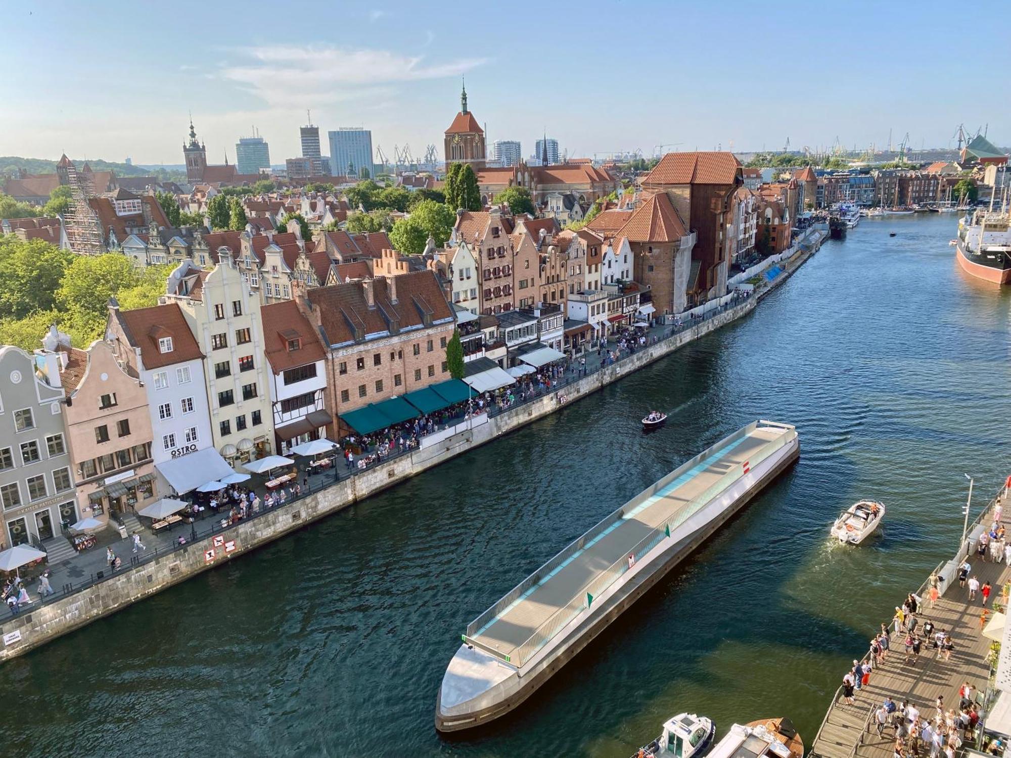 Hello Apartments Amazing River View 4 Bedrooms & Balcony Gdańsk Eksteriør bilde